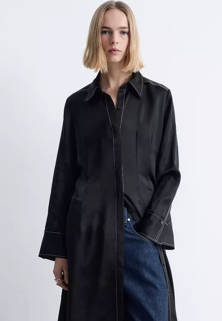 Shirt Midi Dress