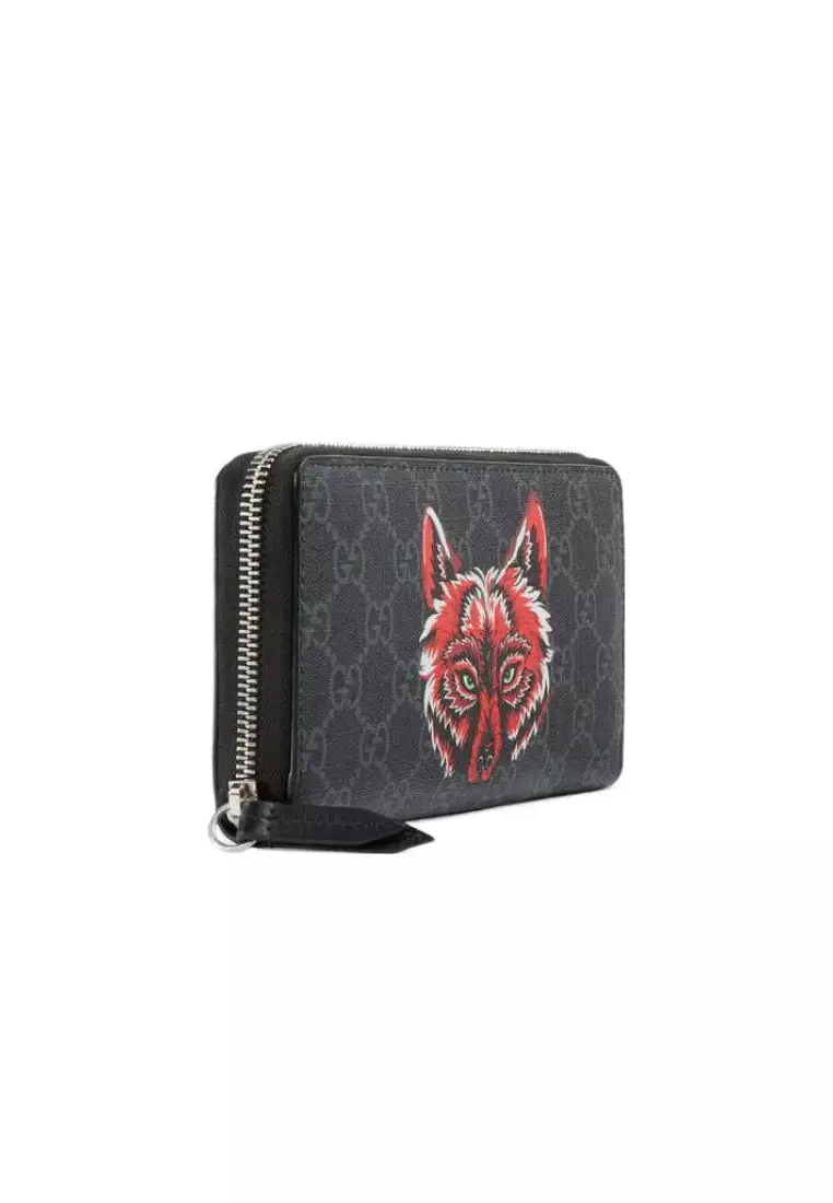 Gucci wallet clearance wolf