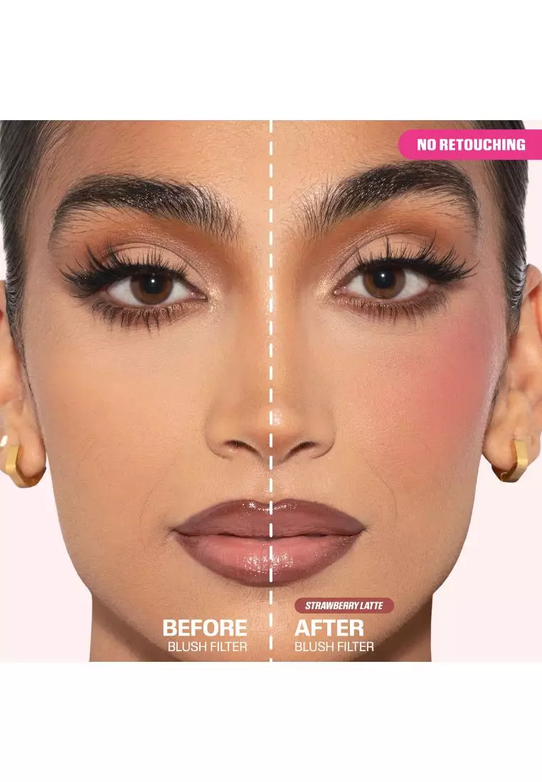 HUDA Beauty Blush Filter Soft Glow Liquid Blush Strawberry Latte