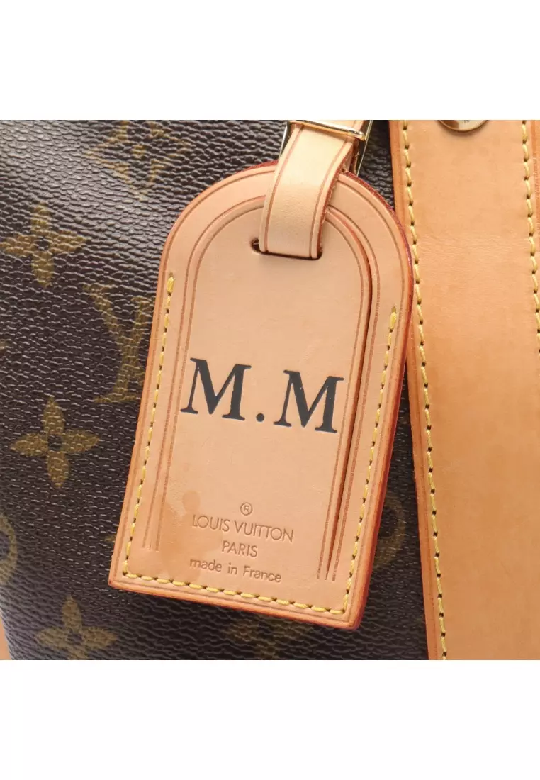 Buy Louis Vuitton Pre-loved LOUIS VUITTON carryall monogram Boston bag PVC  leather Brown Online