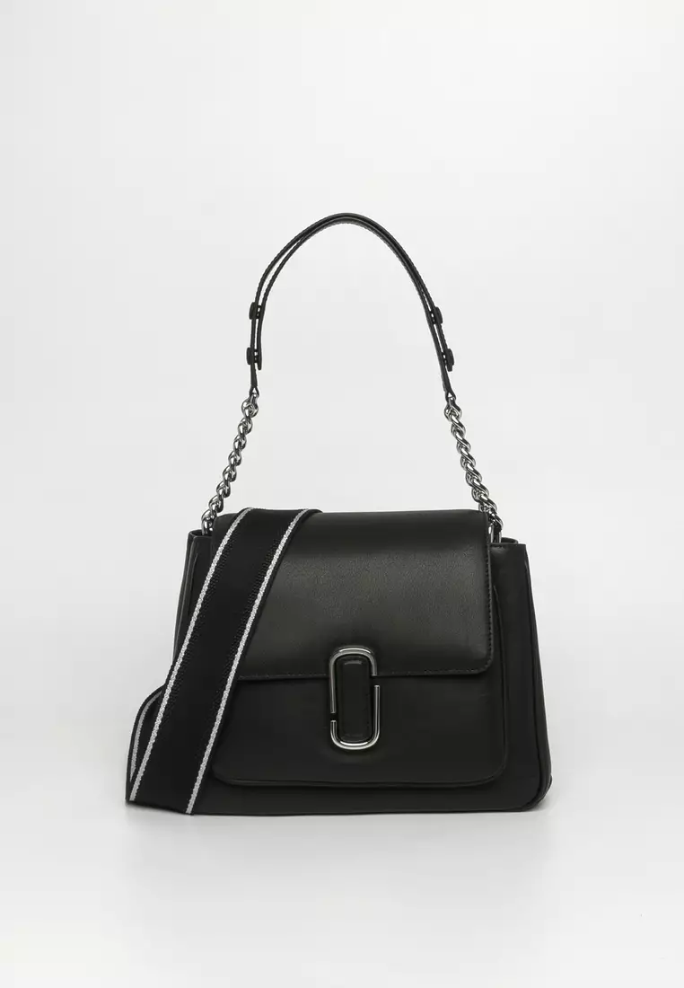 Marc jacobs bag best sale black leather