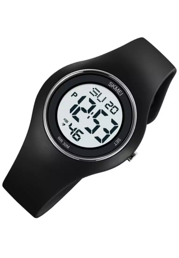 Jam Tangan Digital Pria Waterproof Many Function Strap Tali Material Silicone DV12 ORIGINAL