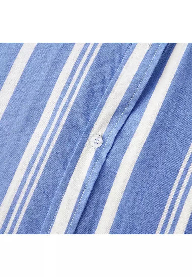 Striped Short-Sleeved Shirt YL-C279