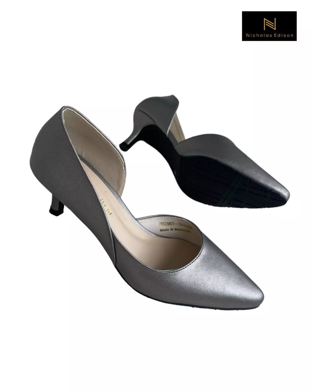 Nicholas Edison Heel cayla Grey