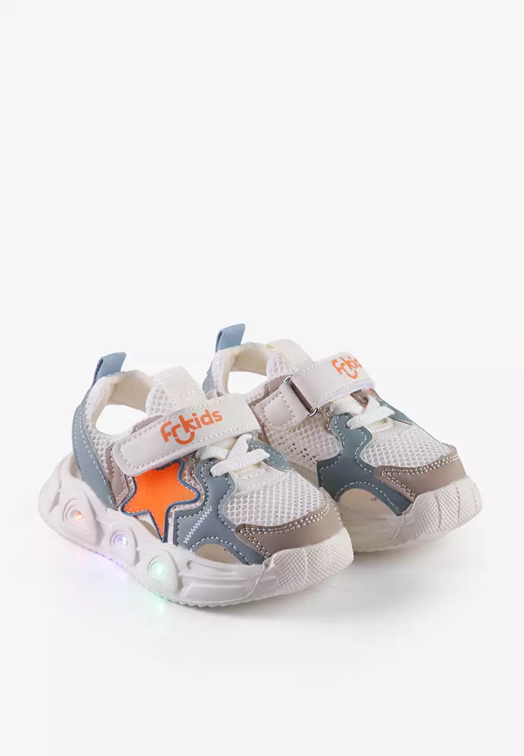 FR KIDS Sepatu Sandal Casual Anak LED B.Cyno