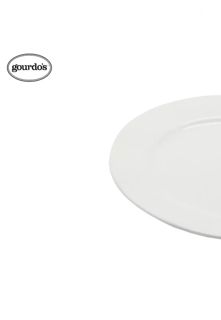 Buy GOURDOS Porcelain Buffet Plate 8 inches 2024 Online ZALORA