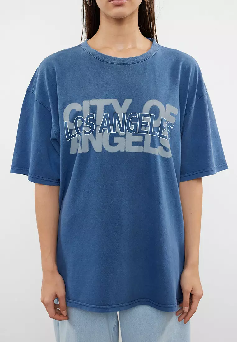 Slogan Oversized T-Shirt