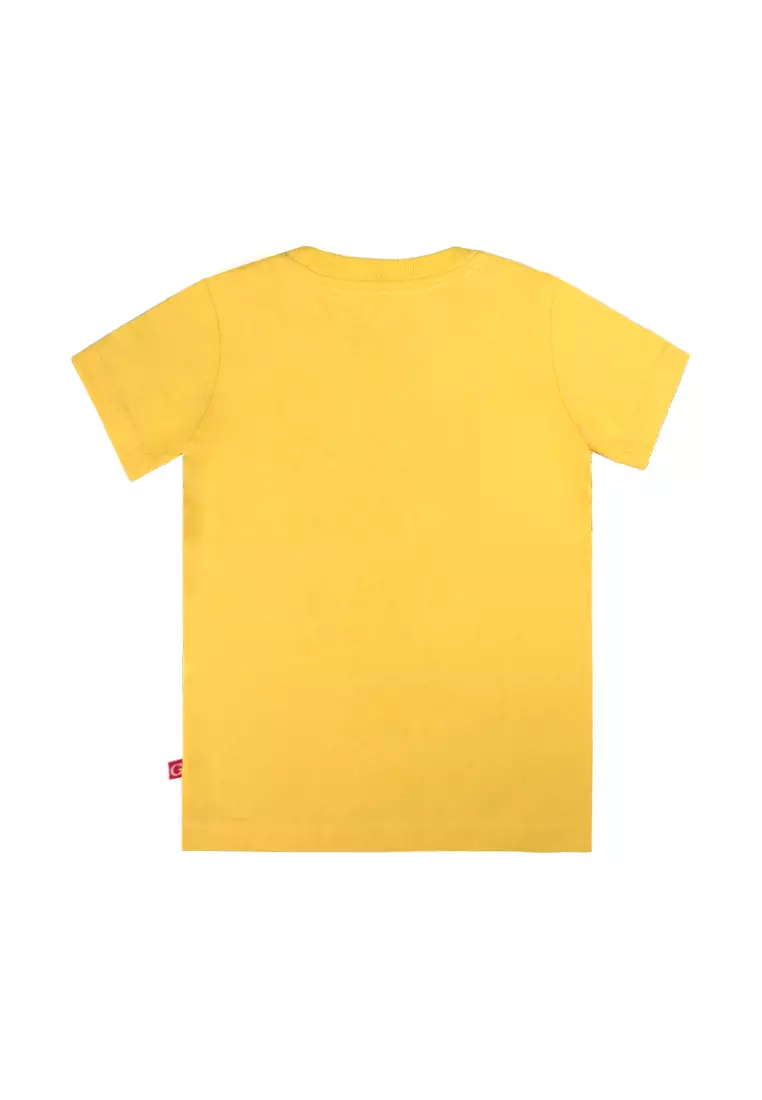 Plain yellow t shirt for cheap girls