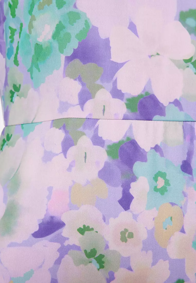 Floral Print Woven Dress