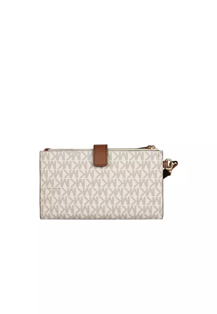 Jet Set Travel Signature Logo Smartphone Wallet In Vanilla 35F8GTVW0B