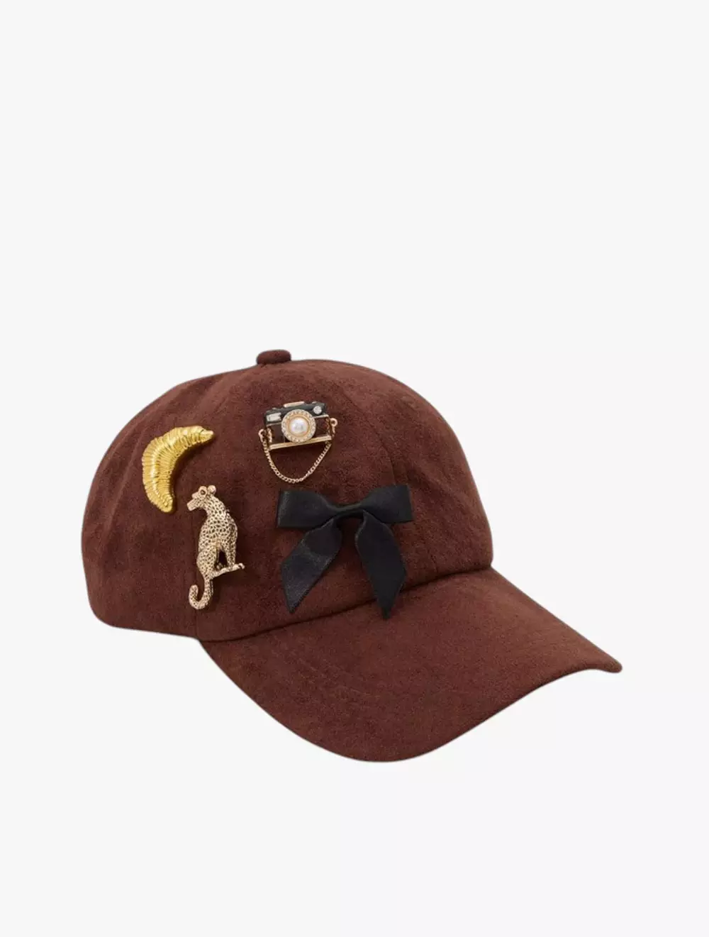 Aldo Chicpins Broach - Black/Gold Multi