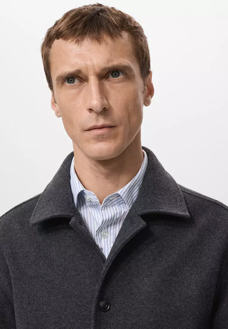 Regular Fit Flannel Overshirt