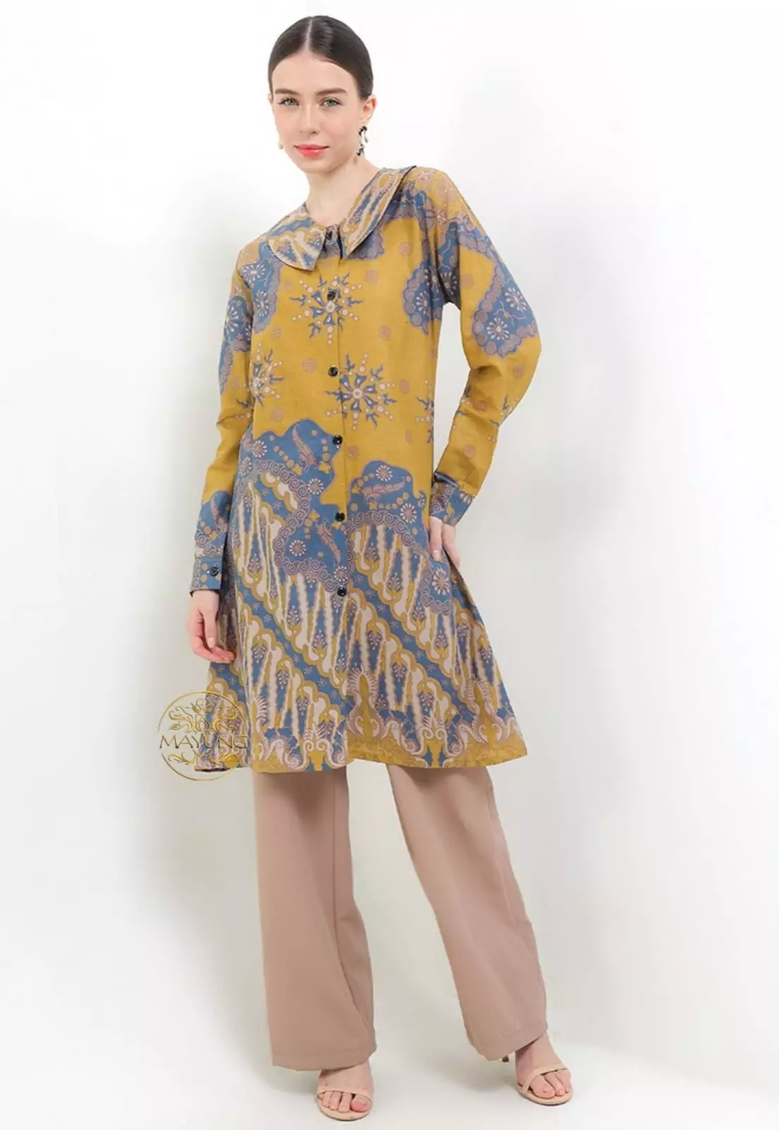 Tunik Batik Kawiswara Kuning Premium NLN