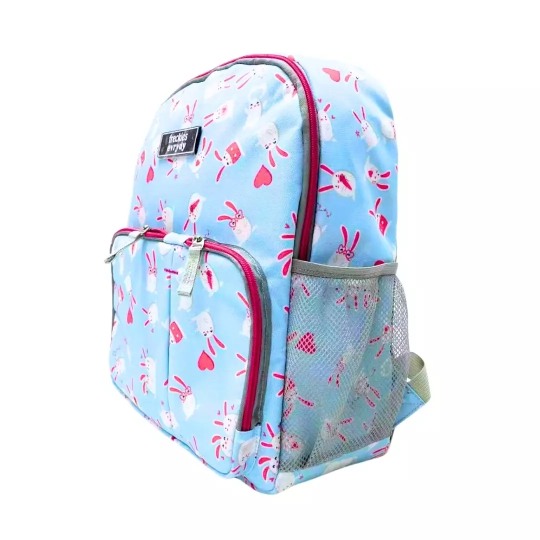 Bundling Freckles Evrydy Backpack Kids & Junior Rabbit - Tas sekolah anak couple