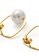 6IXTY8IGHT gold Pearl Round Earrings AC03296 45BABAC4D373BCGS_5
