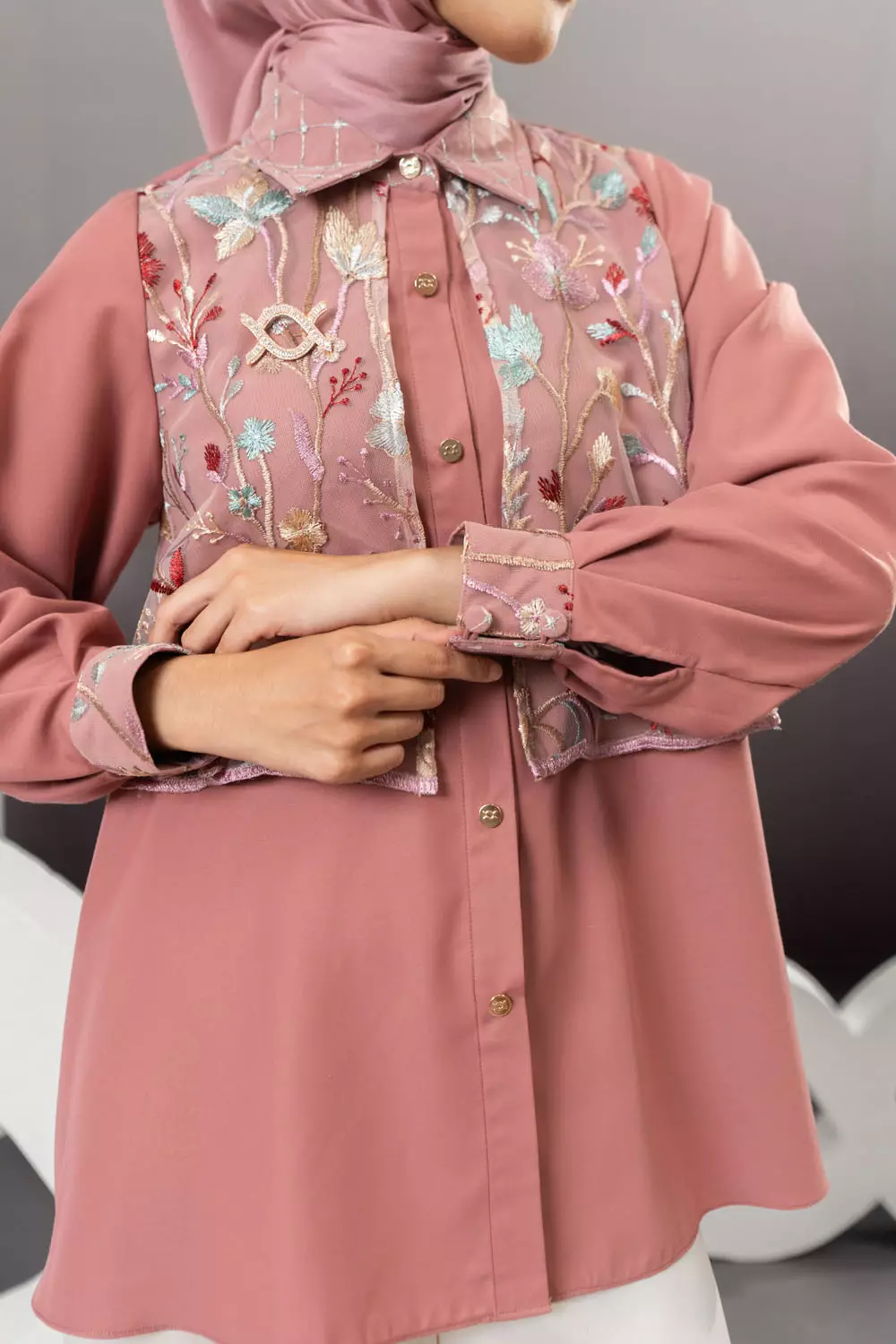 Klamby - Novely Shirt Blush