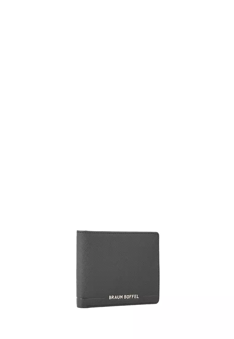 Craig Wallet With Coin Compartment In Black