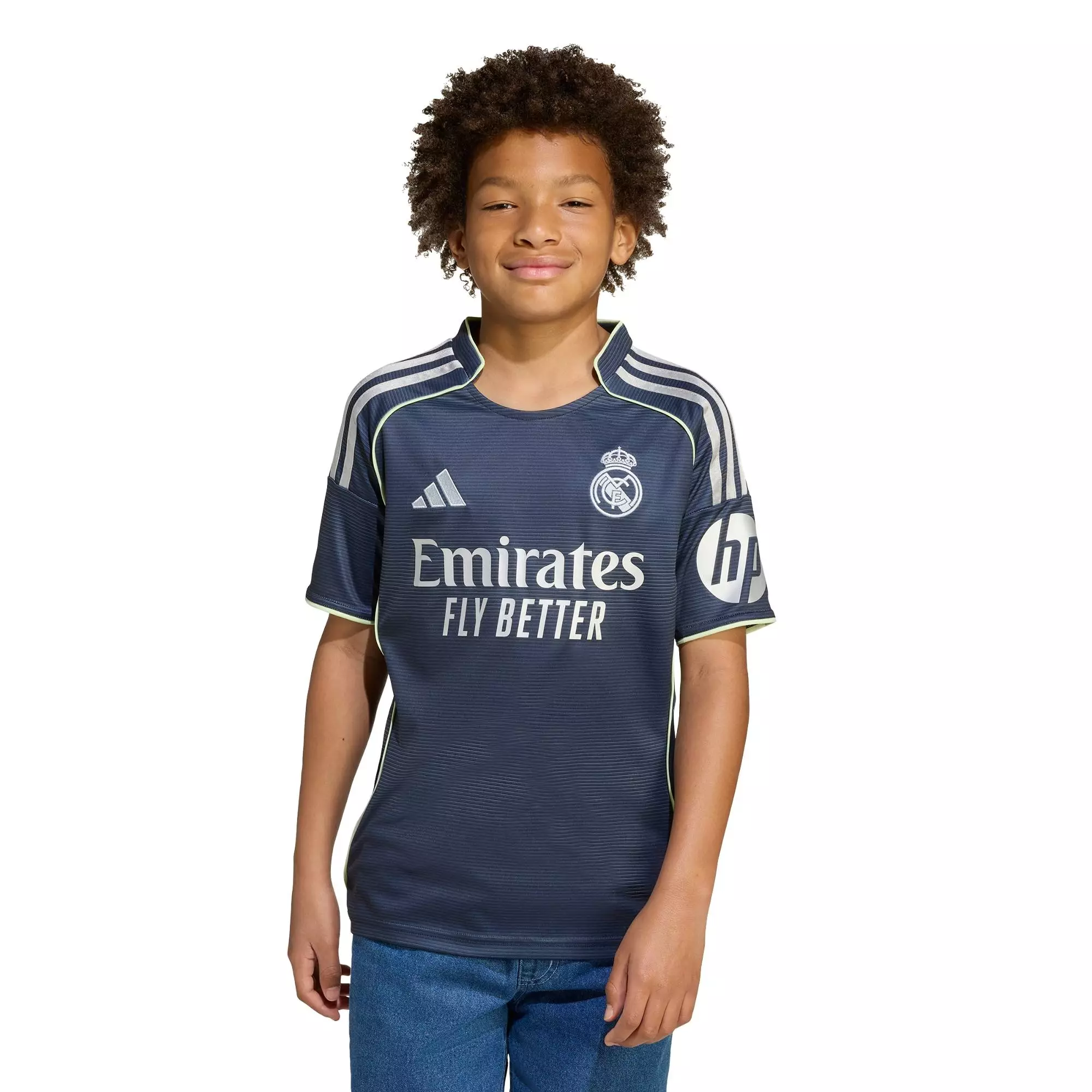 Football Real Madrid 25/26 Away Jersey Kids Unisex Blue JP3947