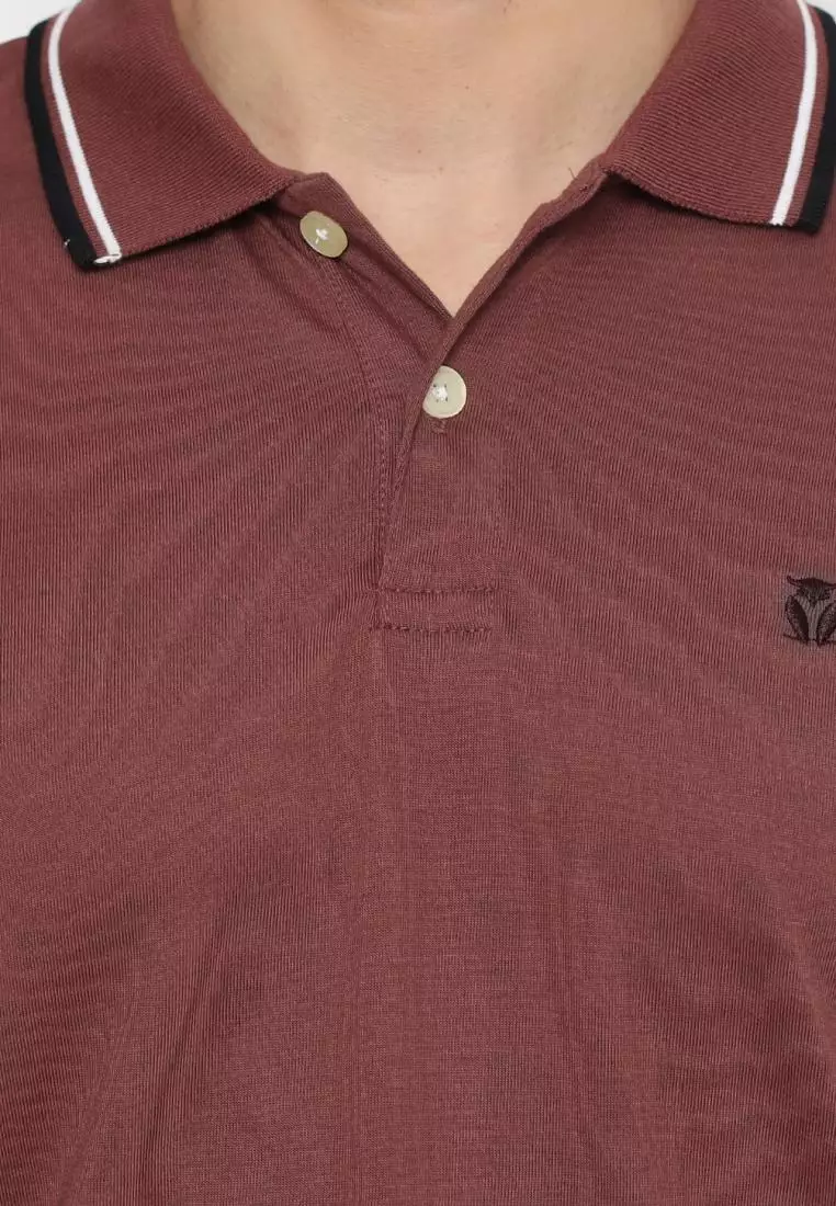 Matsuda Kaos Polo Shirt Lengan Panjang Pria Kerah Kasuga
