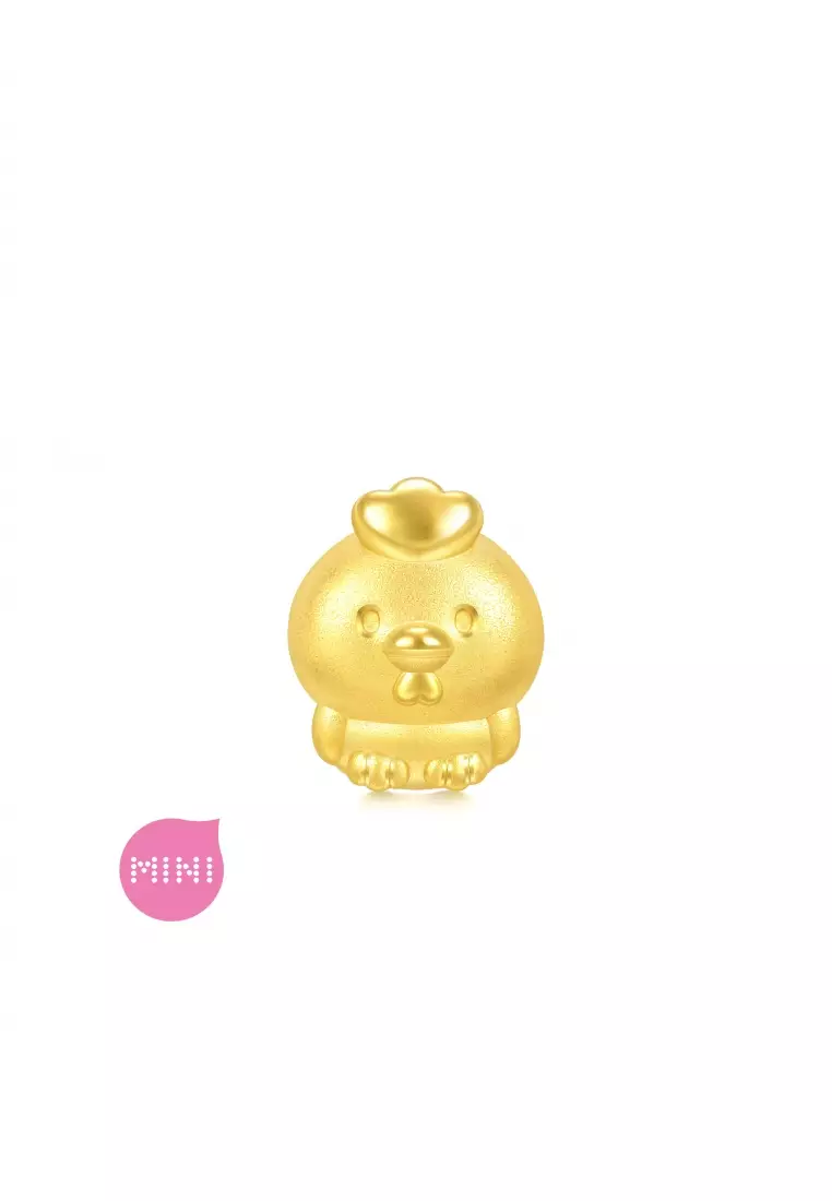 Charme 999 24K Gold Chinese Zodiac Rooster Charm 93700C (Bracelet not included)