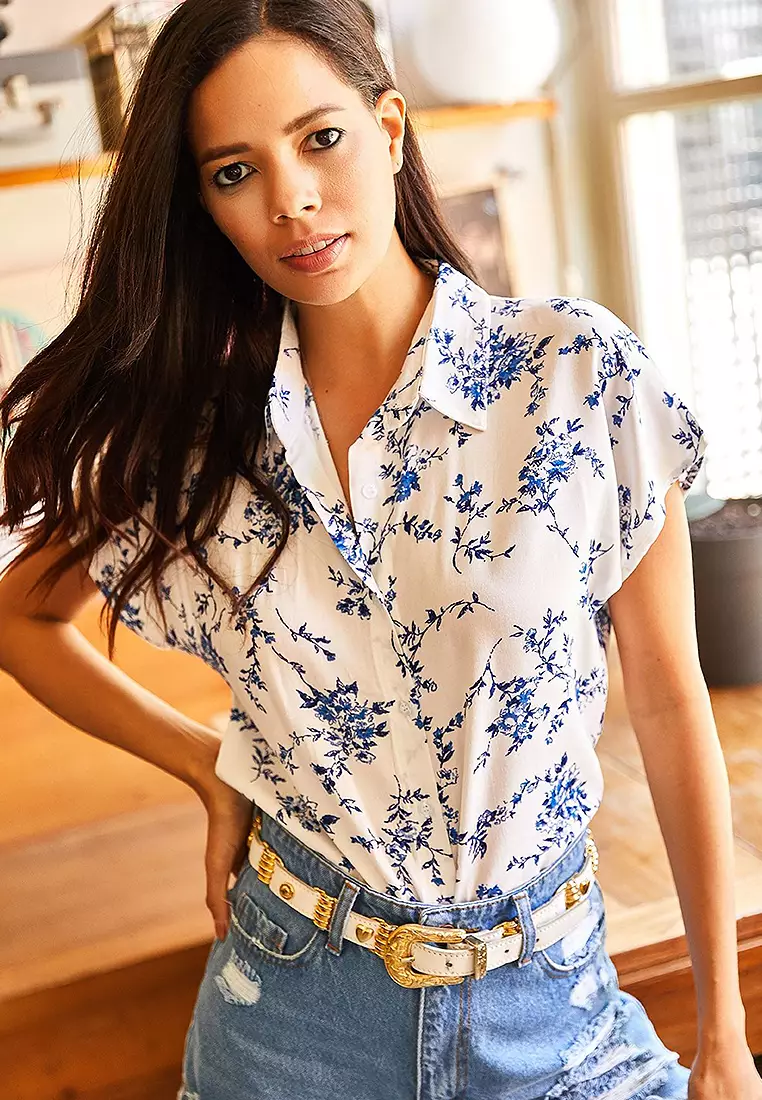 Pattern Batch Woven Viscon Shirt