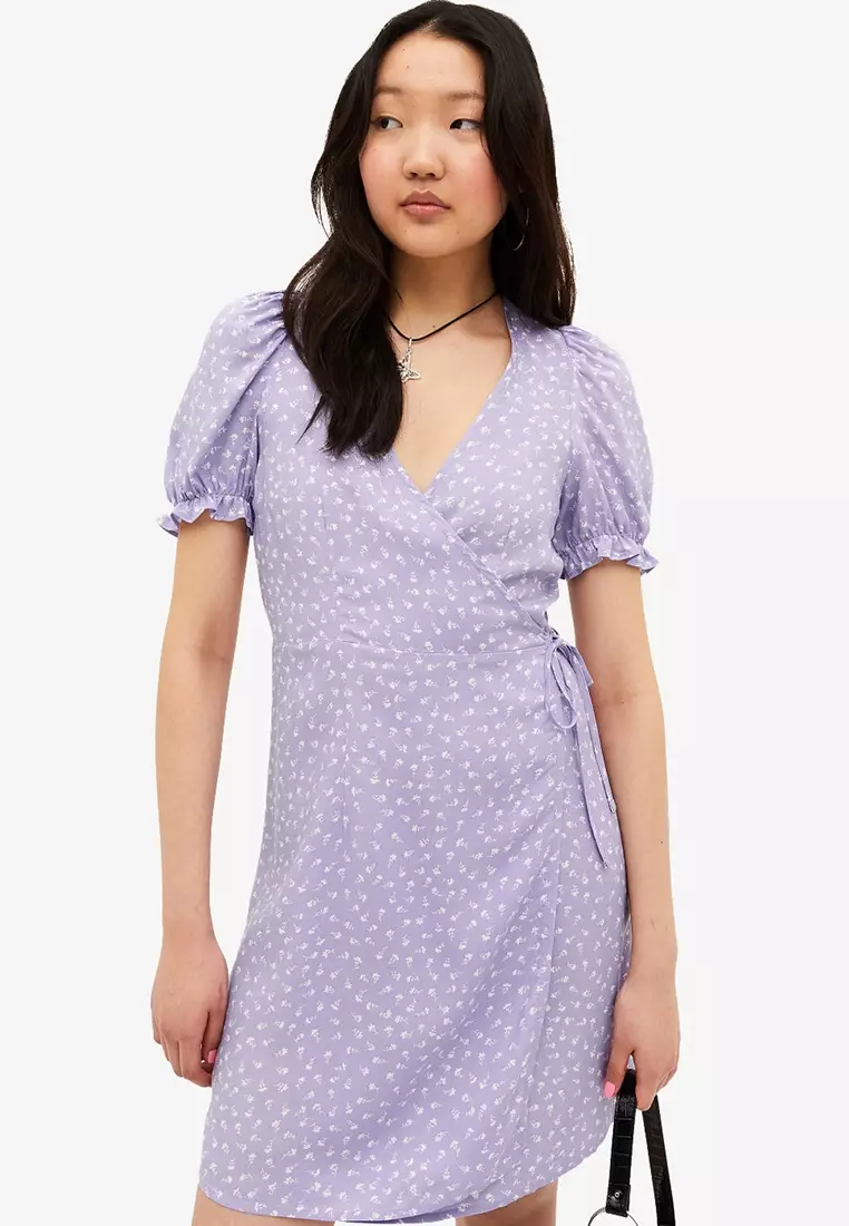 Purple deals wrap dresses