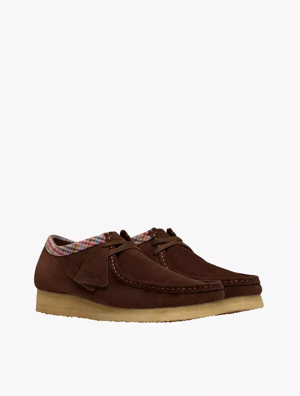 Clarks Wallabee Chocolate Combi