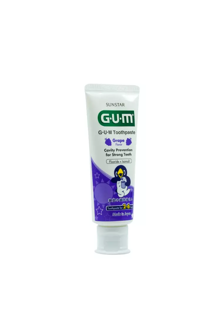Sunstar G.U.M Toothpaste (2-6 Years) Grape (70g)
