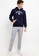 SHARKS navy Inspiration Series Sweater 5E41AAA90CD0F3GS_4