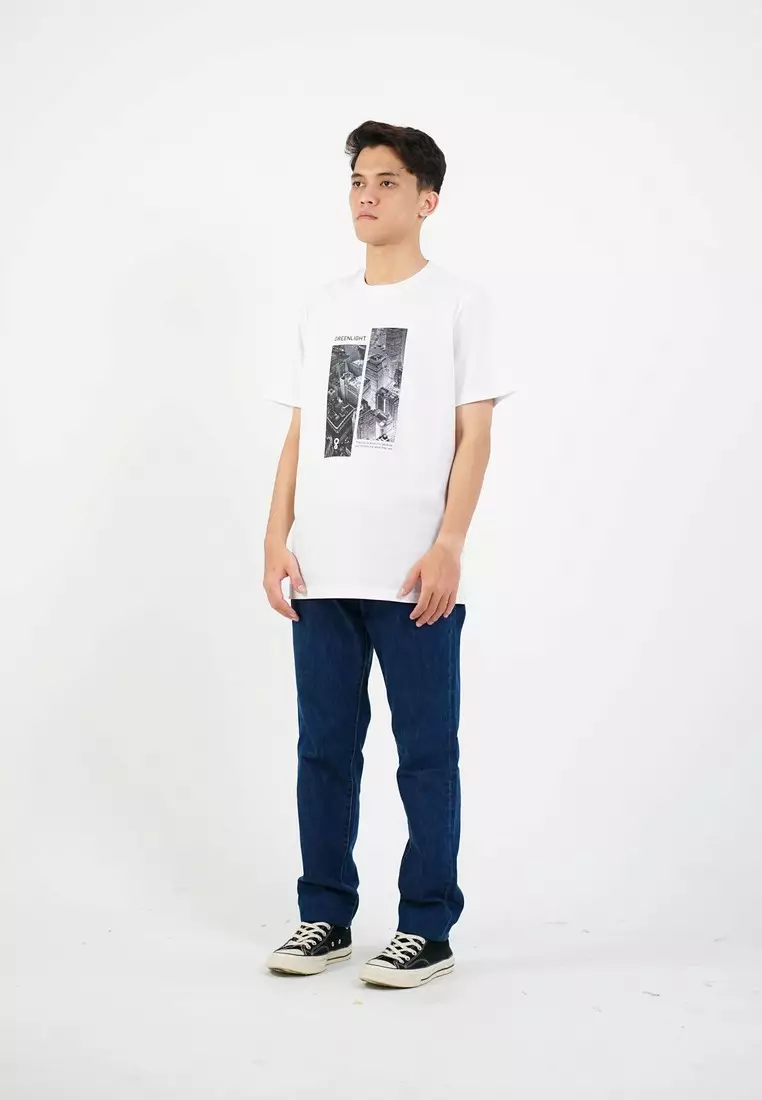 Greenlight Men's T-Shirt Short Sleeve Regular Fit Cotton Shar OL-C351224