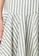 Loewe beige Loewe Striped Skater Skirt in Beige,Grey 423F6AA3523EA0GS_3