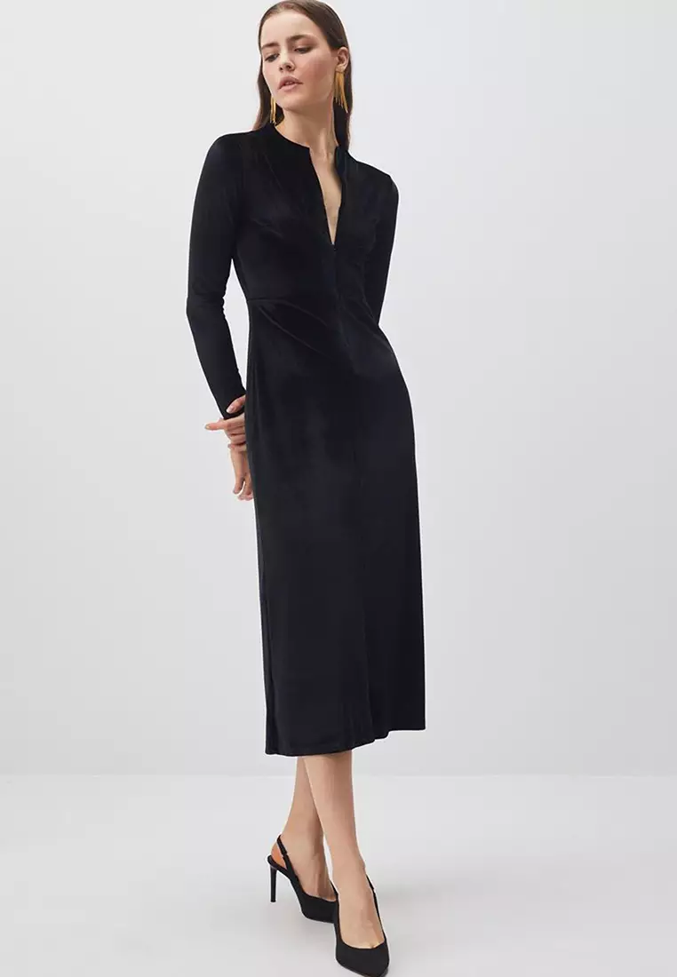 Buy Jimmy Key Basic Midi Dress 2024 Online | ZALORA Philippines