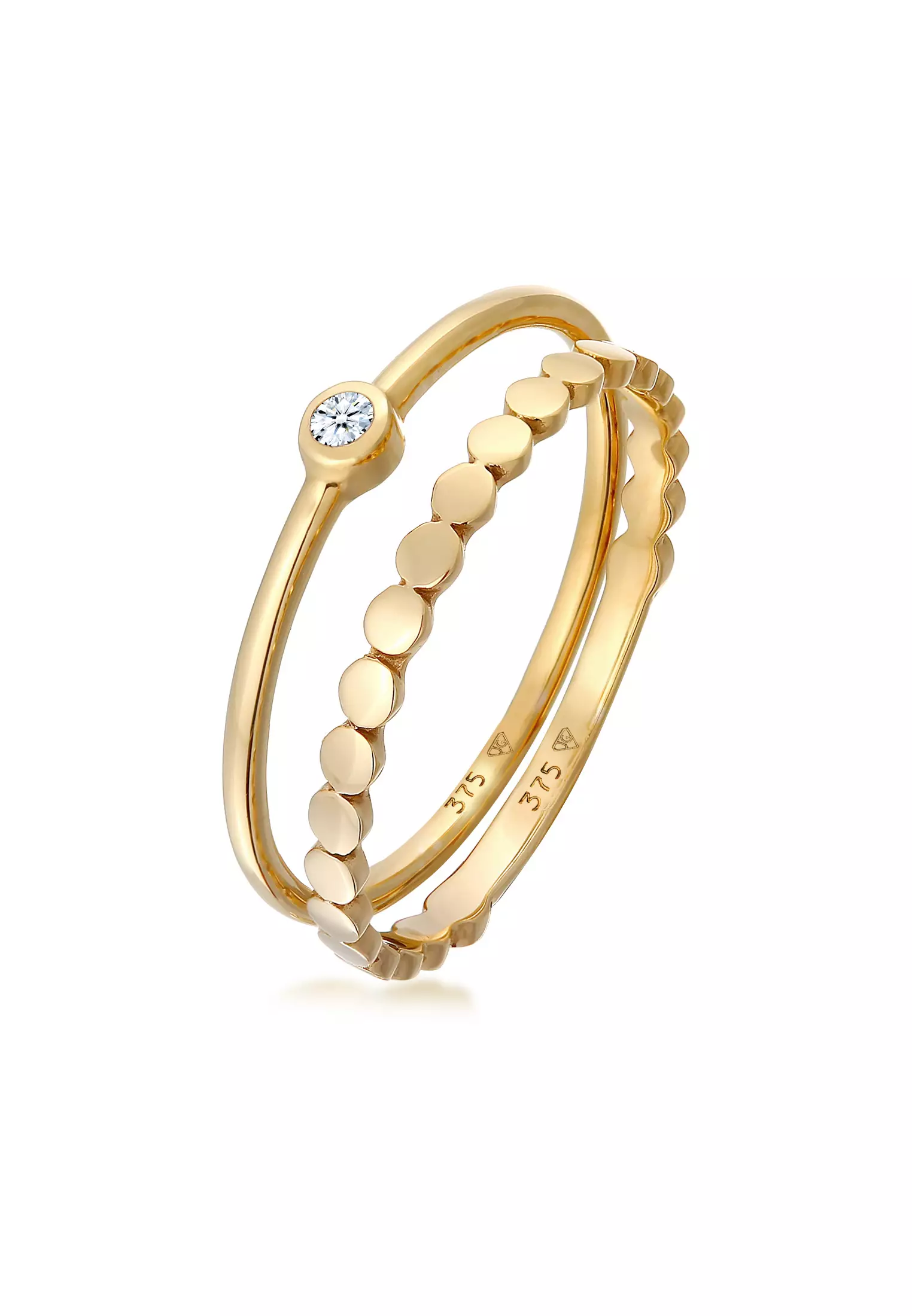 375 gold discount ring with diamond