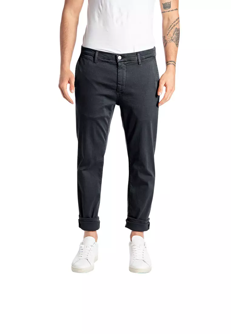 Buy REPLAY REPLAY SLIM FIT ZEUMAR HYPERCHINO COLOR X.L.I.T.E