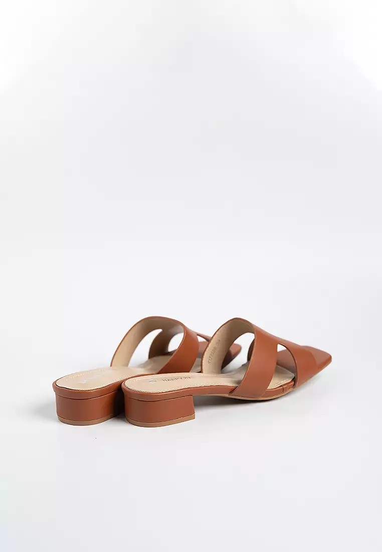 Herisse Low Heel Sandals