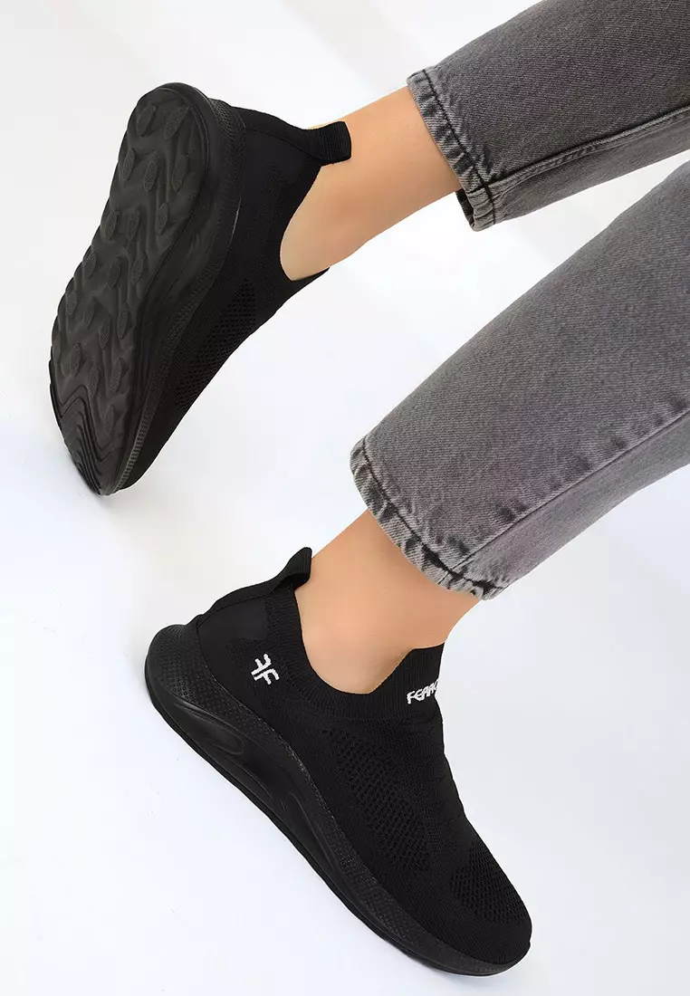 Round Toe Knit Shoes