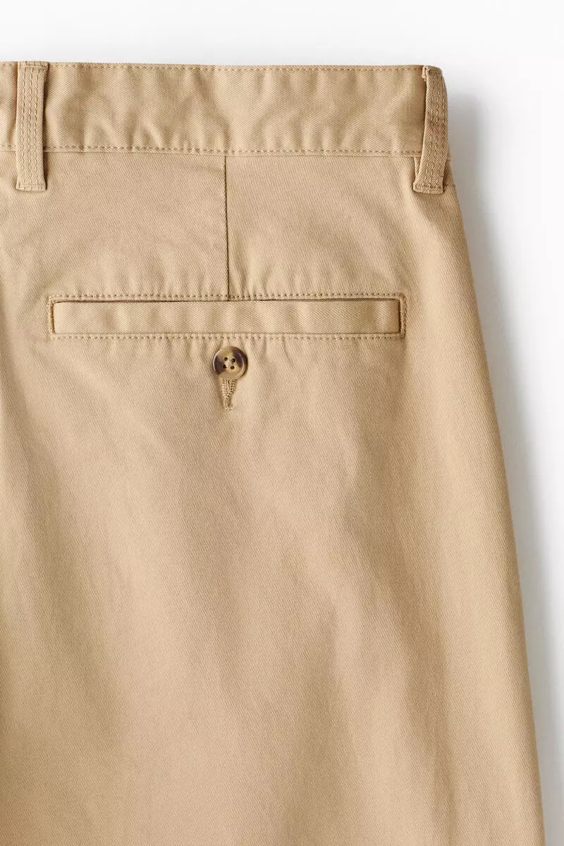 Relaxed Fit Cotton chinos