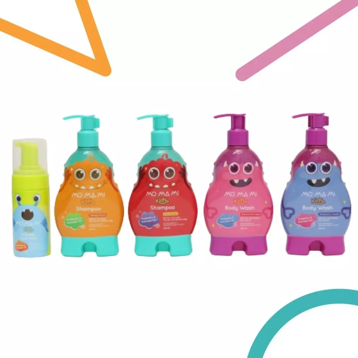 Momami Foaming Face Wash + Berry Variant - Sabun Muka Anak