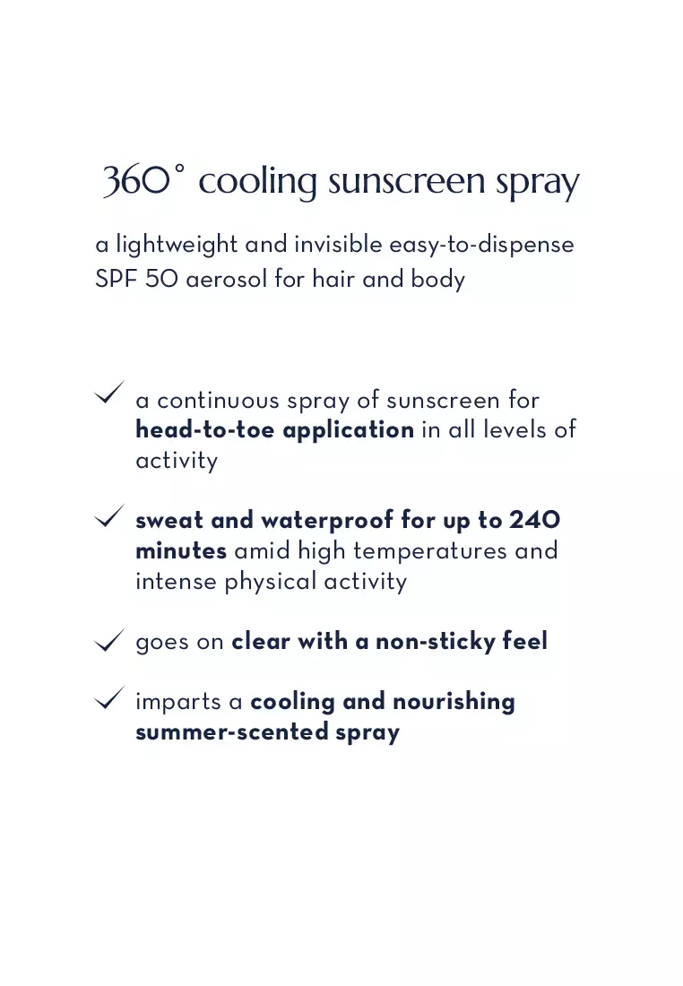 360° Cooling Sunscreen Spray SPF 50 PA++++ 