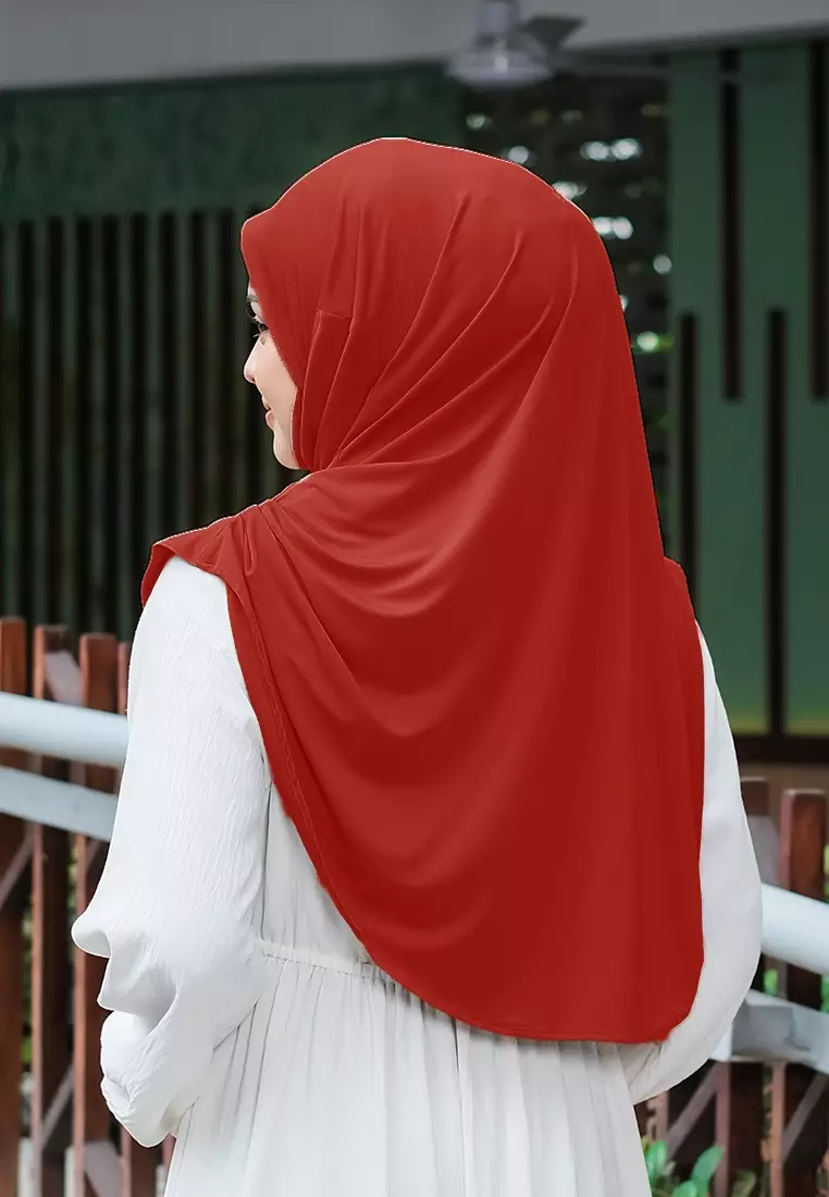 HIJAB INSTAN FATHIA - MAROON