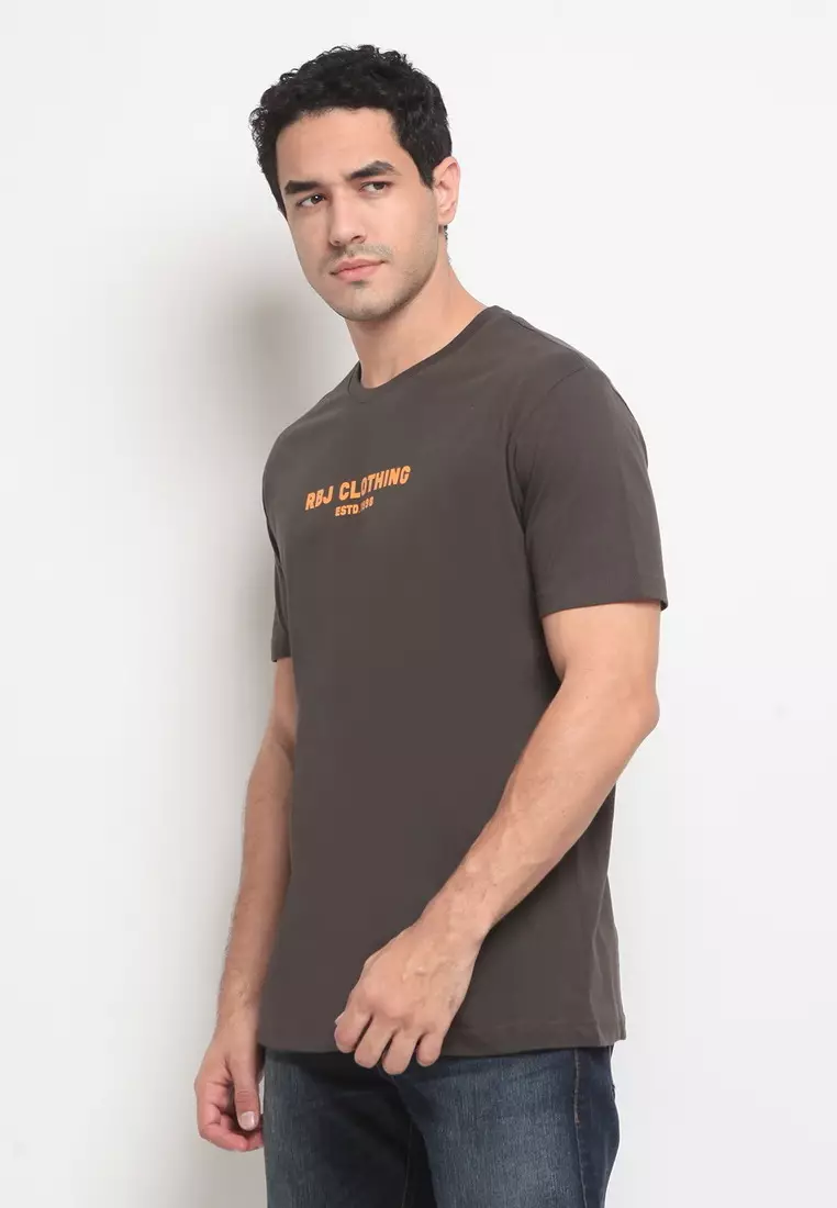 RBJ T-Shirt Cotton Combed Pria 2073170081