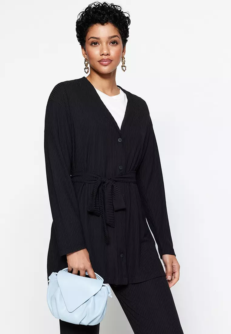 MODEST Rib Tunic & Pants Suit