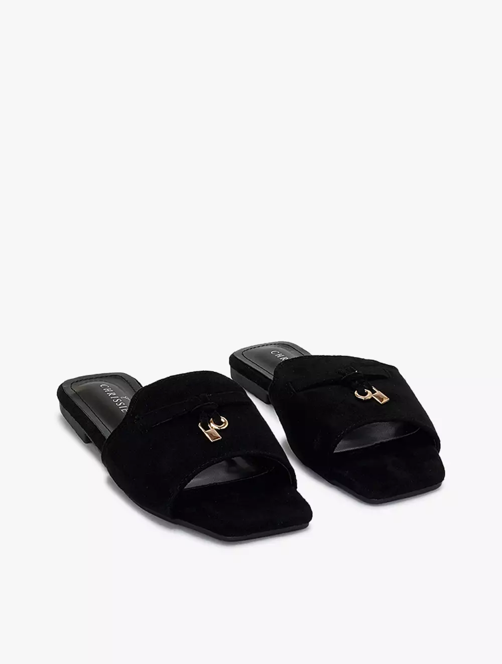 Payless Chrissie Womens Northa Flat Sandals - Black_05