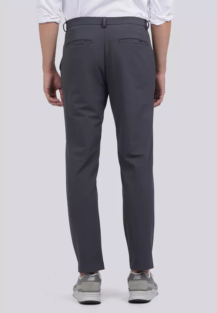 Basic Slim Fit Casual Pants