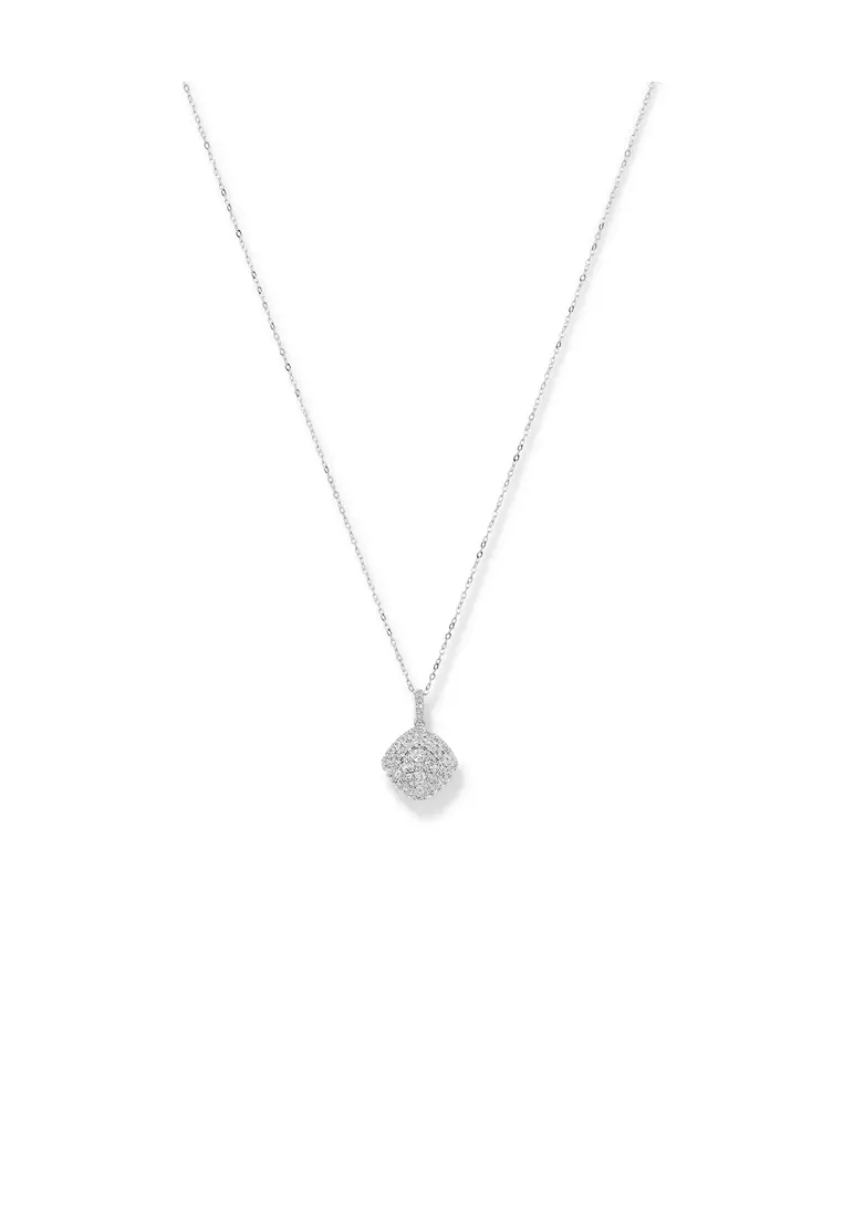 Michael hill store white gold necklace