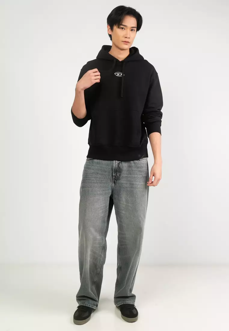 Metallic Logo Hoodie