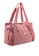 Bagstation pink Crinkled Nylon Shoulder Bag 36969AC70204DDGS_2