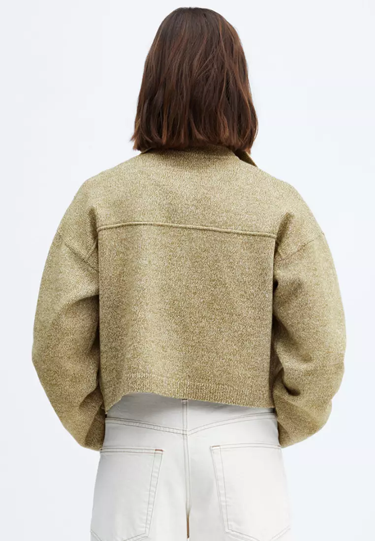 Buy Mango Pocket Knit Jacket 2024 Online ZALORA Philippines