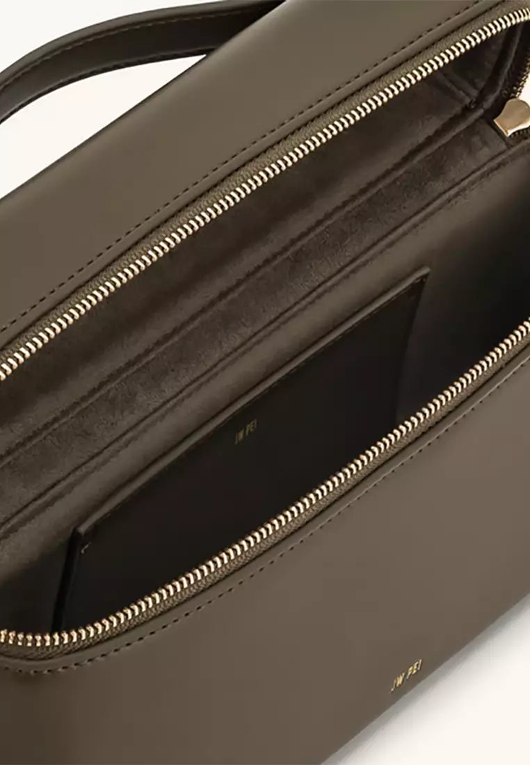 Thea Top Handle Bag - Olive