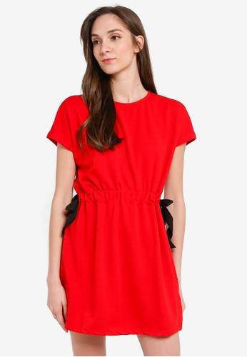 Jual Lc Waikiki Bow Detail Stretch Dress Original Zalora Indonesia
